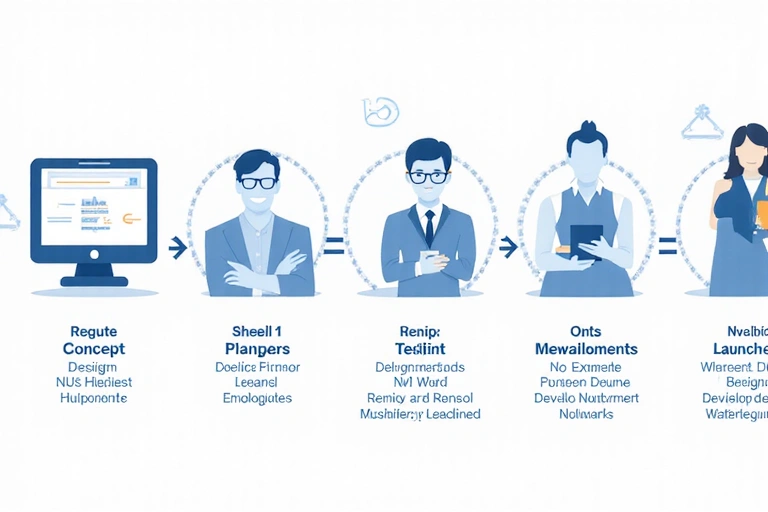 Custom software development process