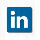 LinkedIn social media icon