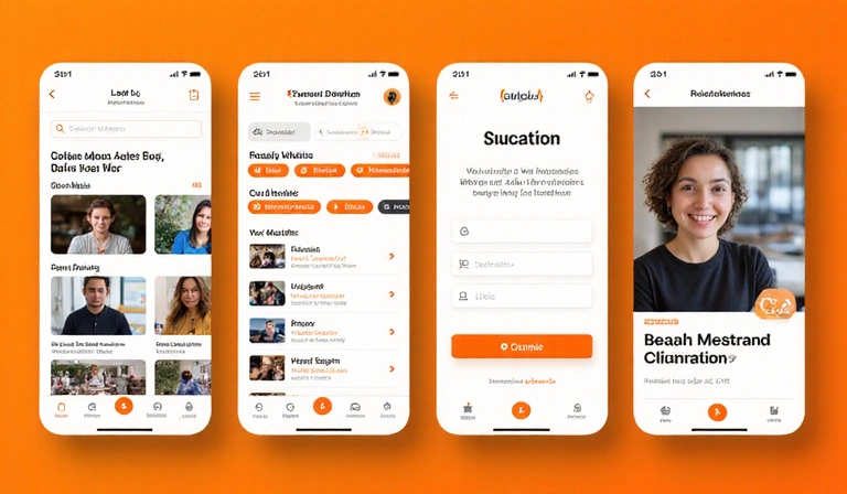 Education platform mobile app