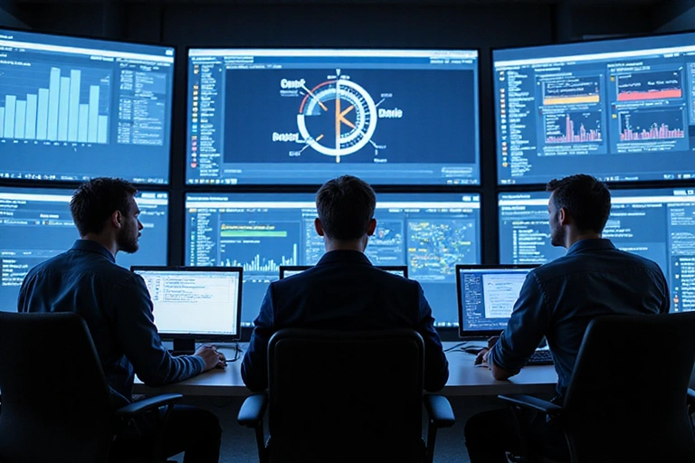 DevOps team monitoring systems